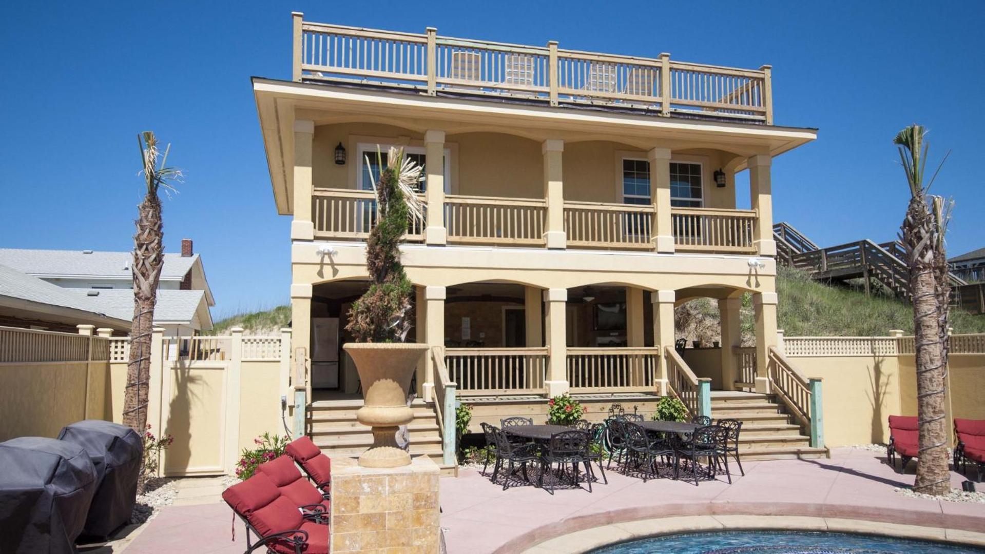קיל דוויל הילס Ep204, Grande Ritz Carolina- Oceanfront, 18 Bedrooms, 18 Bathrooms מראה חיצוני תמונה